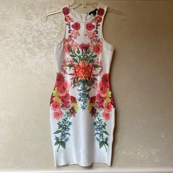 Forever 21 Dresses Forever Floral Bodycon Dress Poshmark